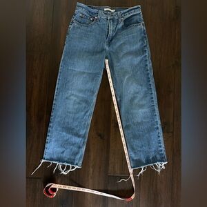 LEVIS LOW PRO STRAIGHT 27 crop